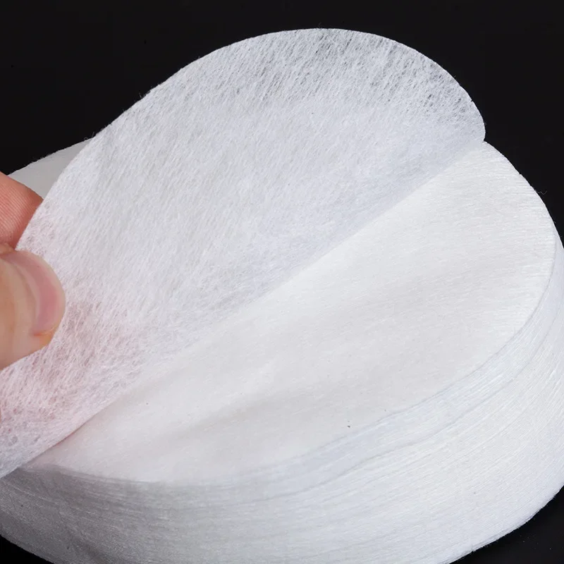 80/100Pcs Disposable Eye Mask DIY Natural Cotton Eye Paper Women Essential Product Ultrathin Silk Eye Paper Mask Do Wholesale 4