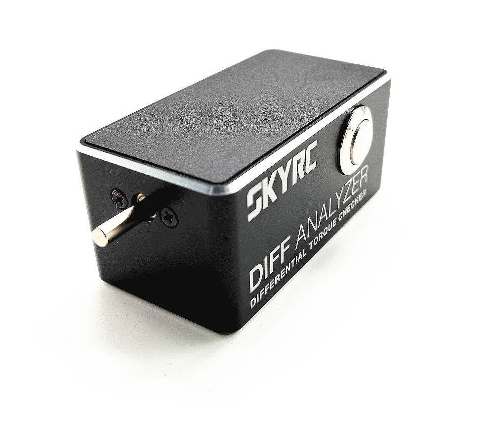 Vue éclatée du différentiel avec le SKYRC Analyseur de Différentiel pour Voitures RC Échelle 1/8 et 1/10 en action