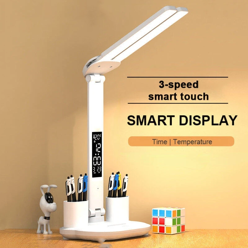 LED Clock Desk Lamp 1