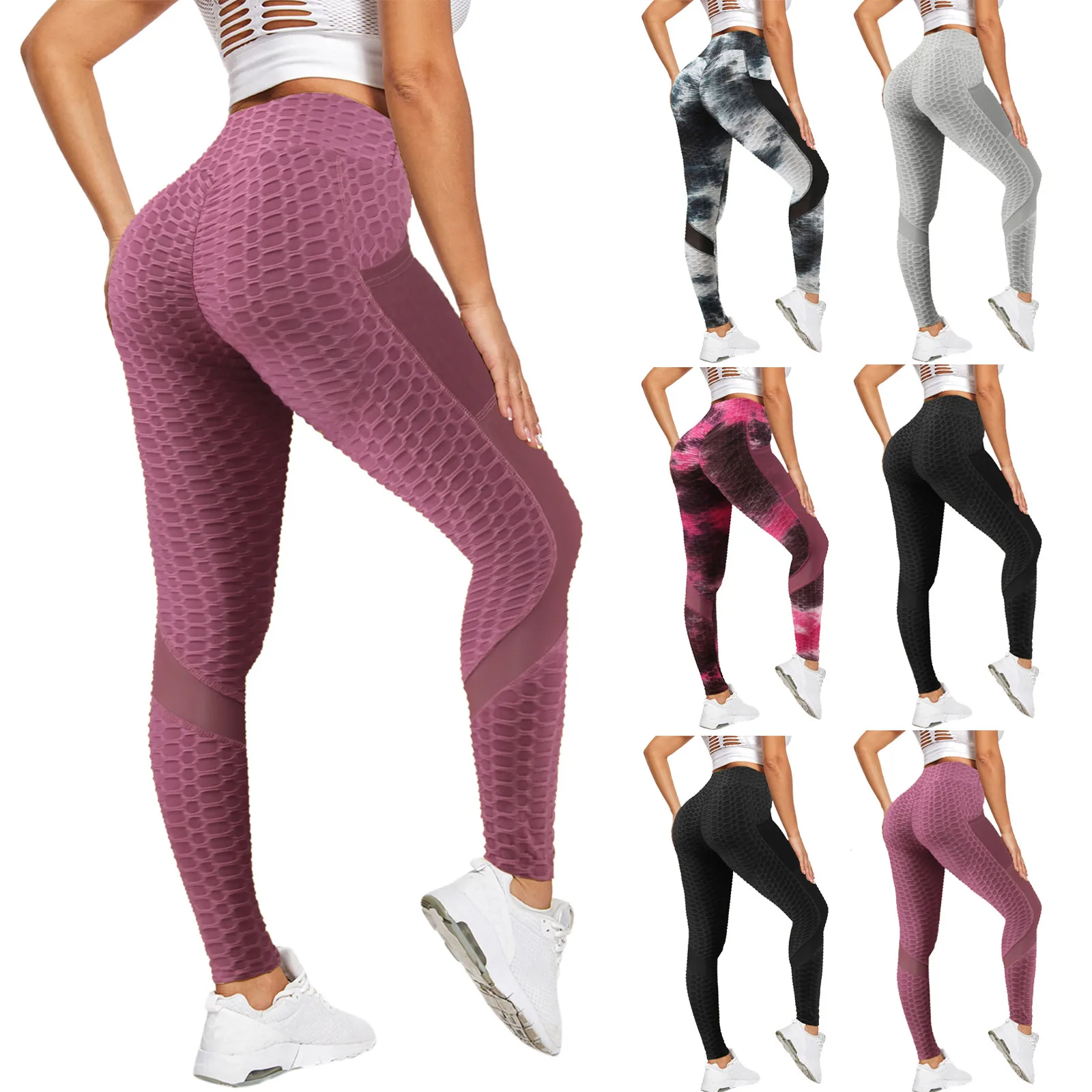 

Control Pants Yoga Yoga Tummy Pants With Pockets For Women Workout Tights Running Yoga Waist High Pants Leggings Yoga Pants
