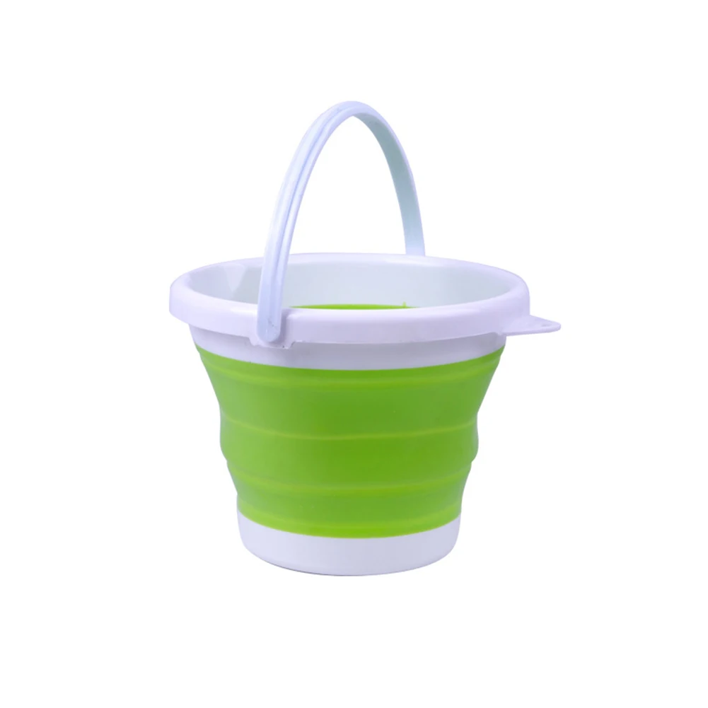3L/5L Collapsible Bucket Foldable Plastic Bucket Portable Car Washing for Outdoor Travelling Camping Fishing Car Washing