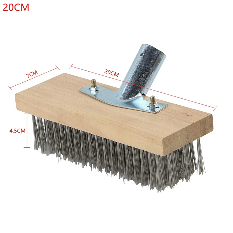 Brosse Métal En Acier Inoxydable Multifonction - Neuf Sous Emballage - Anti-rouille - Longueur 20cm