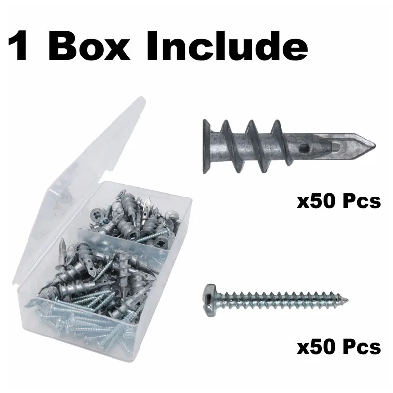 Wall Pladur Anchor, tocando parafuso, E8, 13x41mm, #8*1-1 4