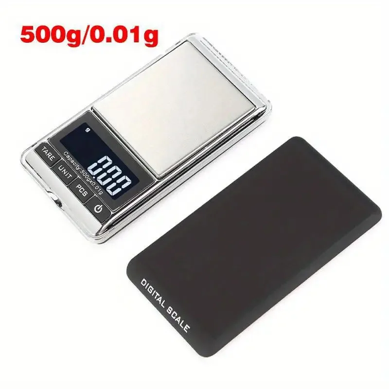 Kitchen Scale Portable Scale Digital Scale Pocket Scale Jewelry Scale Weighing Tools 1 PCS 500/0.01g Jewelry Gram Weight Mini Pocket Scale Portable Scale Digital LCD Display Smart Kitchen Baking Weight Scales