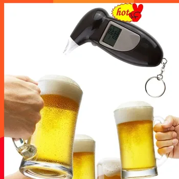 알코올 호흡 테스터, 음주 분석기, 감지기 테스트 키체인, 음주 측정기, LCD 화면, 신제품
