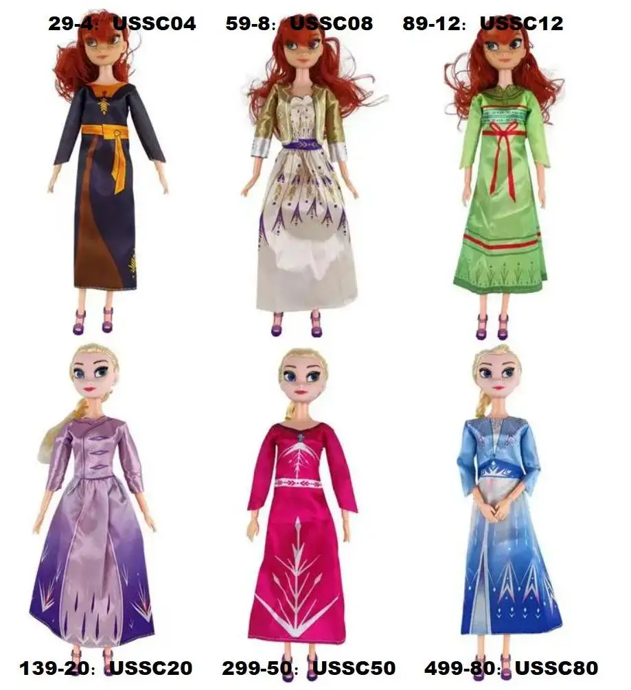 Cosplay Princess Long Dress Fashion Clothes Wear Swimsuits Mermaid Outfit 30cm For Barbie DIY Gifts Girls Present doll clothes barbie doll clothes