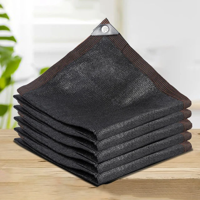 Árnyékhálózat Kerti Árnyékos Ruhával, A Kültéri Virágokhoz Fekvő Növények Fedezete Uv -Ellenálló Árnyék Sun Black Net Pr Eladás - Image 2