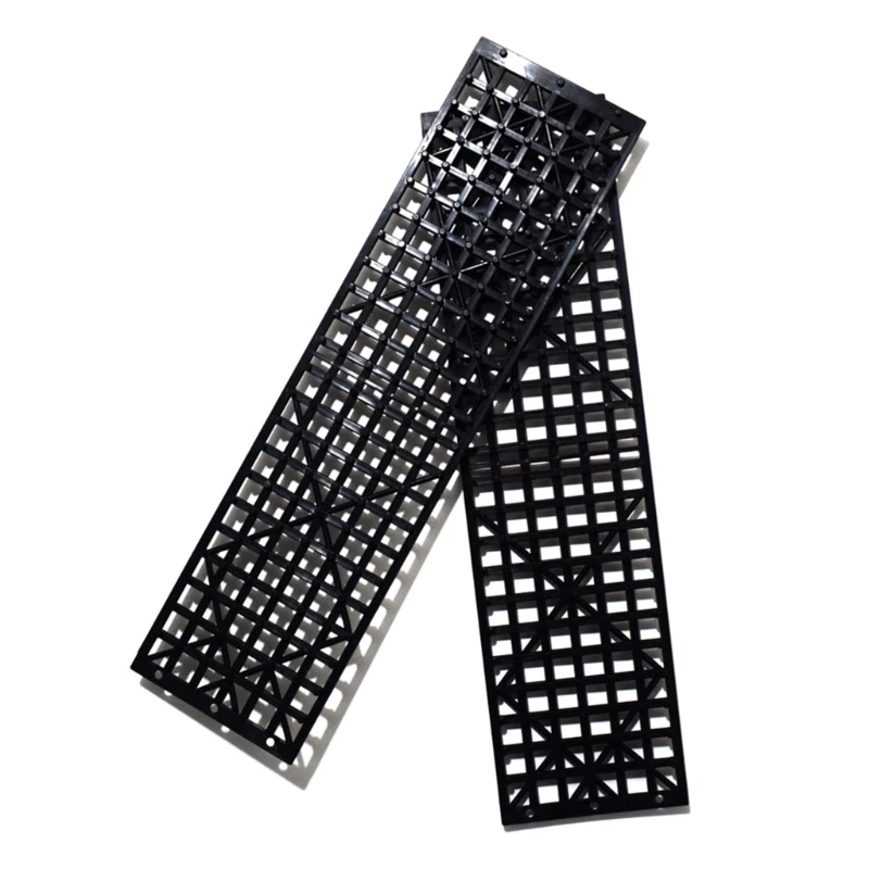 Auto Tire Traction Mat Tire Grip Aid Car Escape Unstuck from Snow Ice Mud 68UF 1 Pair