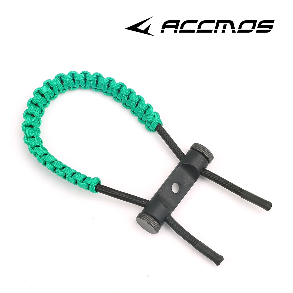Vibrant Archery Bow Wrist Sling - Adjustable Braided Parachute Cord