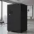 50 Inch Black Metal Locker Cabinet with 2 Shelves for Employee Storage, Suitable for Home, Office, and More 1