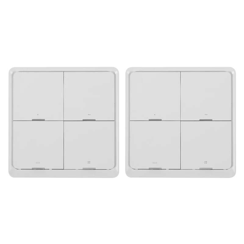 

Настенное управление через приложение Zigbee Gateway для умного дома, без проводов, используется 4-полосная панель управления, кнопка переключателя