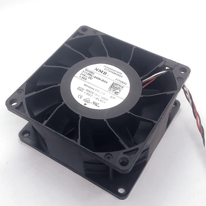 4-wire com plugue original acs880 inversor ventilador de refrigeração