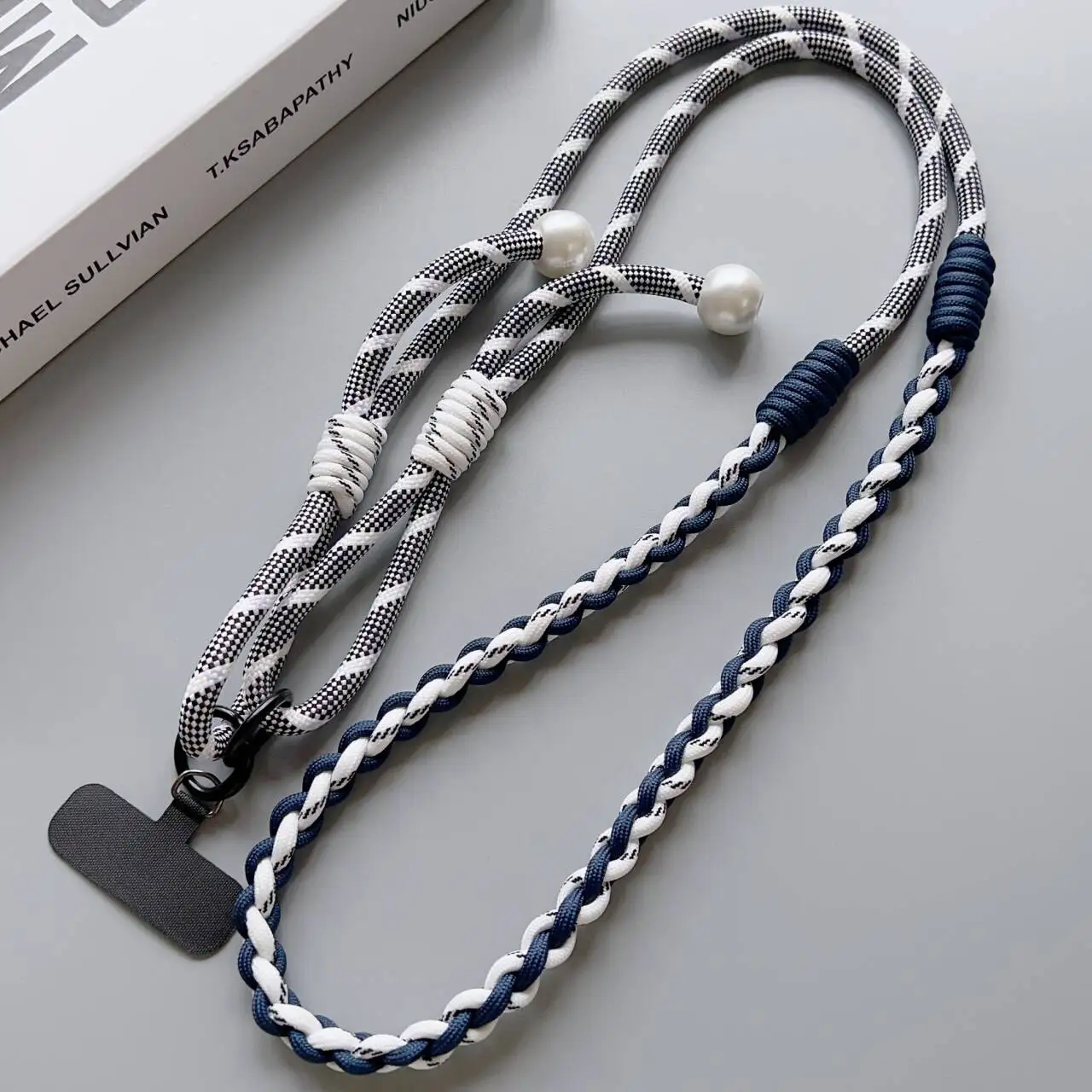 Luxury Multi-Functional Adjustable Pearl Phone Lanyard