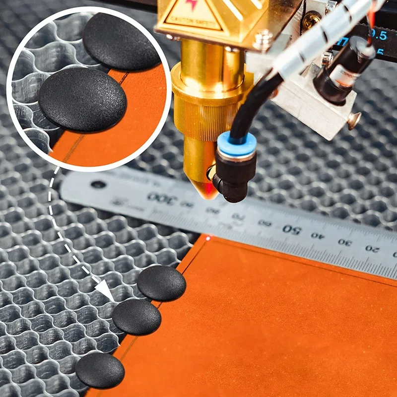 100 Pcs 7.5-8 Mm Honeycomb Pins Honeycomb Laser-Bed Hold Down Pins Fixing Needle Laser-Engraver Parts Accessory
