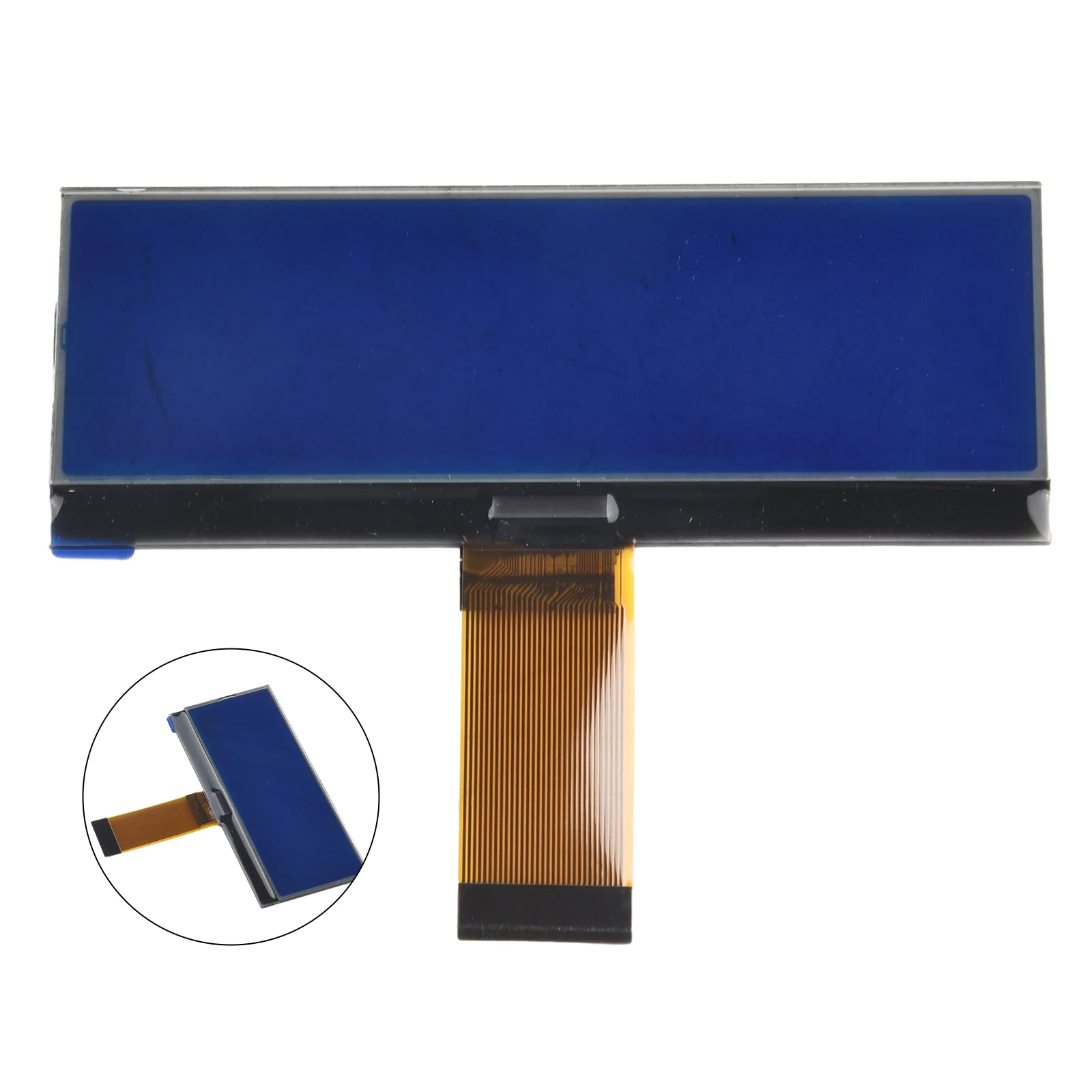 닛산용 라디오 교체 LCD 스크린, 스즈키 적도 프론티어 X-트레일 자동차 스테레오 스크린, 픽셀 수리 부품, 97.5x38mm, 1 개