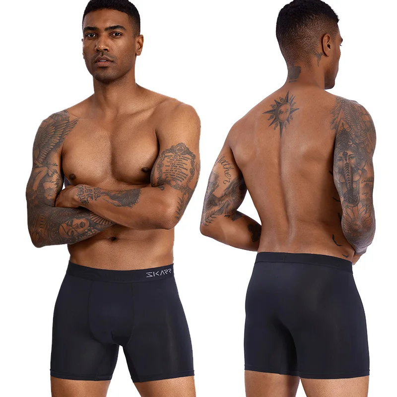 Men Underwear 5pcs Polyester Boxer Shorts