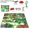 Children's educational early education simulation animal model boy dinosaur world game carpet toy 5