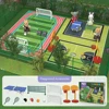 2022 New Forest Animal Family Amusement Park Koala 1:12 Simulation Football Basketball Set Micro Dollhouse Kids Christmas Gift 5