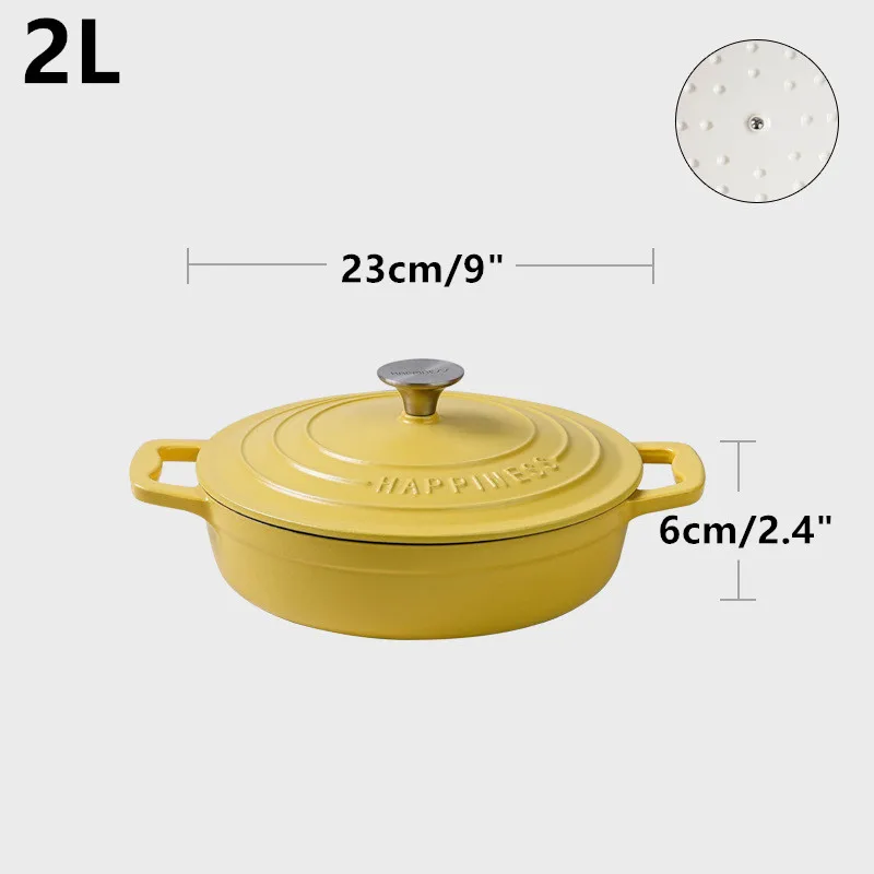 yellow Dutch Oven