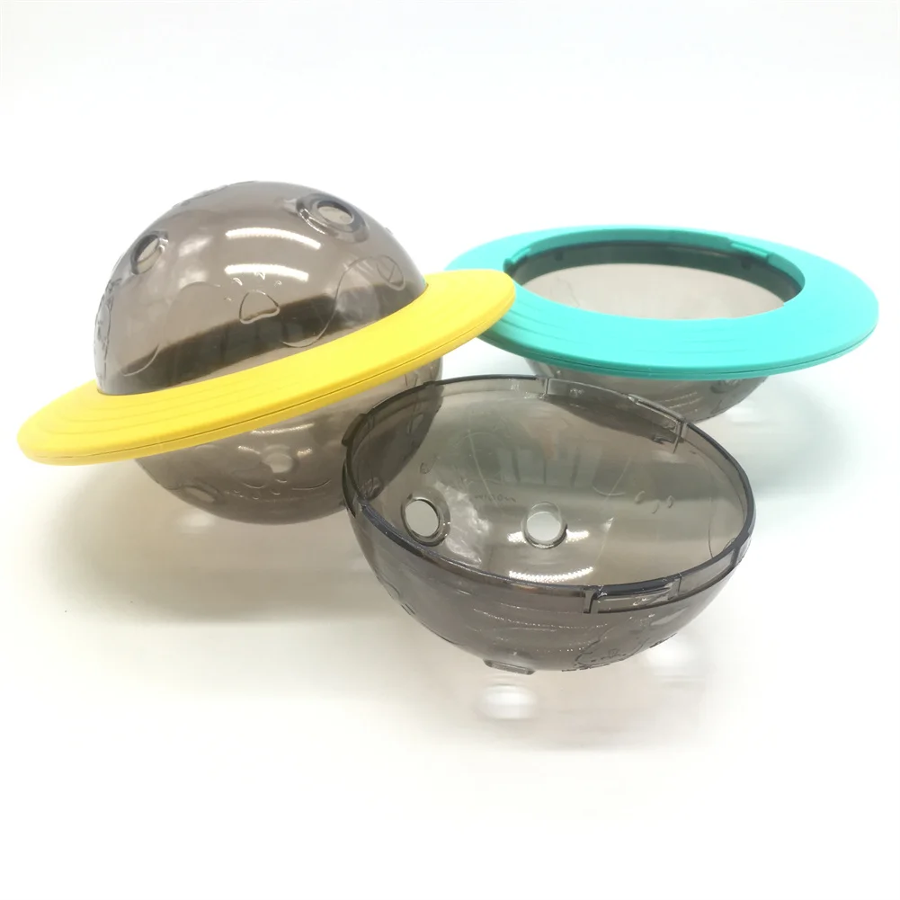 

UFO Pet Treat Ball интерактивная игрушка для собак IQ, чеканка с шариками, тампон, диспенсер для еды, медленное питание, игрушки для собак