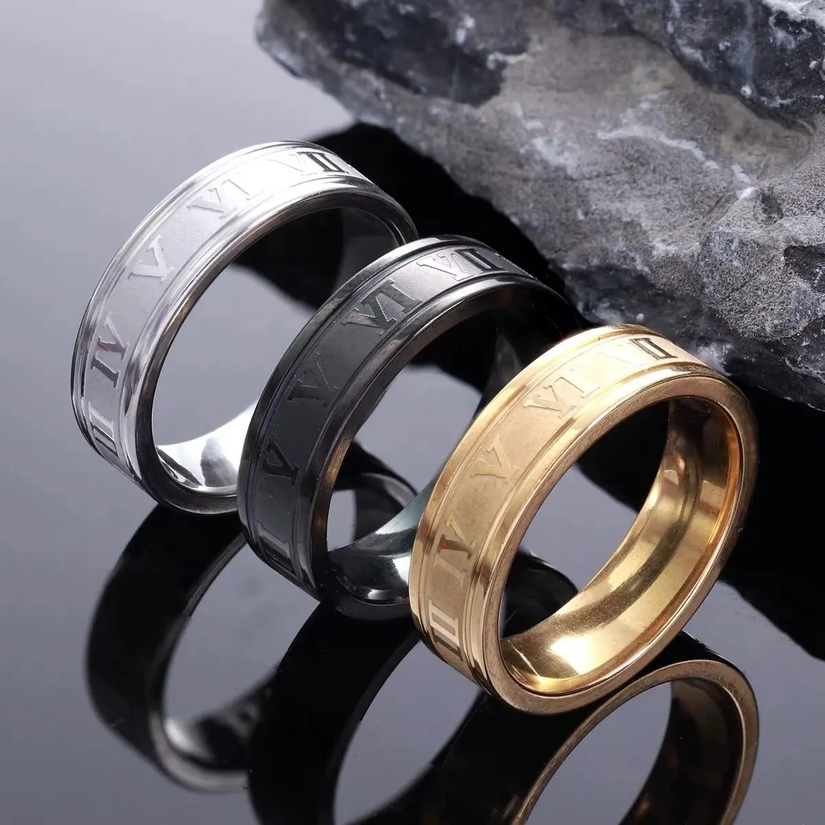 Stainless Steel Index Finger Ring - Black | Konga Online Shopping