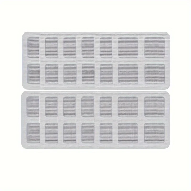 Shower Drain Cover 18/12/6PCS Disposable Hair Catchers for Shower Mesh Shower Drain Covers Floor Sink Strainer Filter Mesh Stickers Bathroom