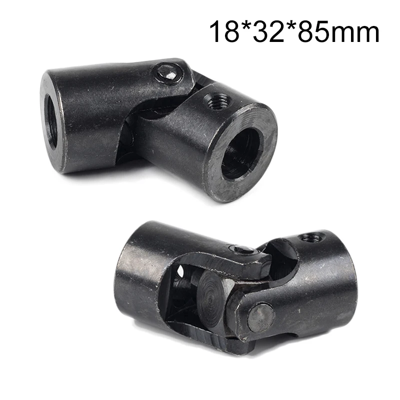 Universal Eixo Acoplamento Acoplador Conector do Motor de Metal Cruz Universal Acoplador Comum Eixo Transmissão Ferramentas 18*32*85 mm
