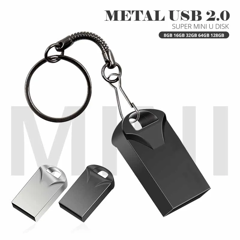 USB Flash Drive Flash Drive USB Mini 2.0 High Speed Pendrive 128GB 64GB 32GB 16GB 8GB USB Flash Drive 64 32 GB Pen Drive 2.0 Flash Stick