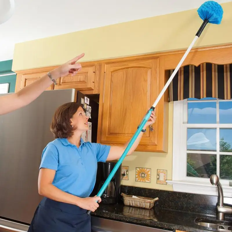 

Cobweb Duster Duster Replacement Head Cleaning Duster Brush Extended Long Crevice Spider Web Microfiber Brushes Cleaning Tools