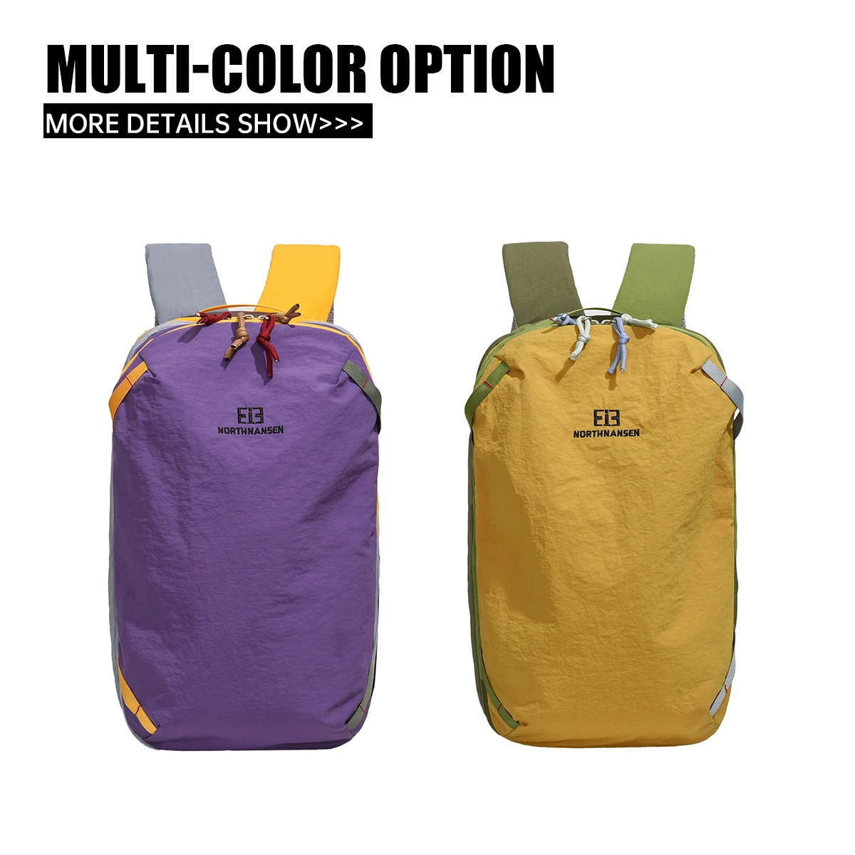 Backpack 2025 New Model Outdoor Hiking Lightweight Backpack Commuting Outdoor Camping Travel School Bag Female College Students High School Students Junior High School Students