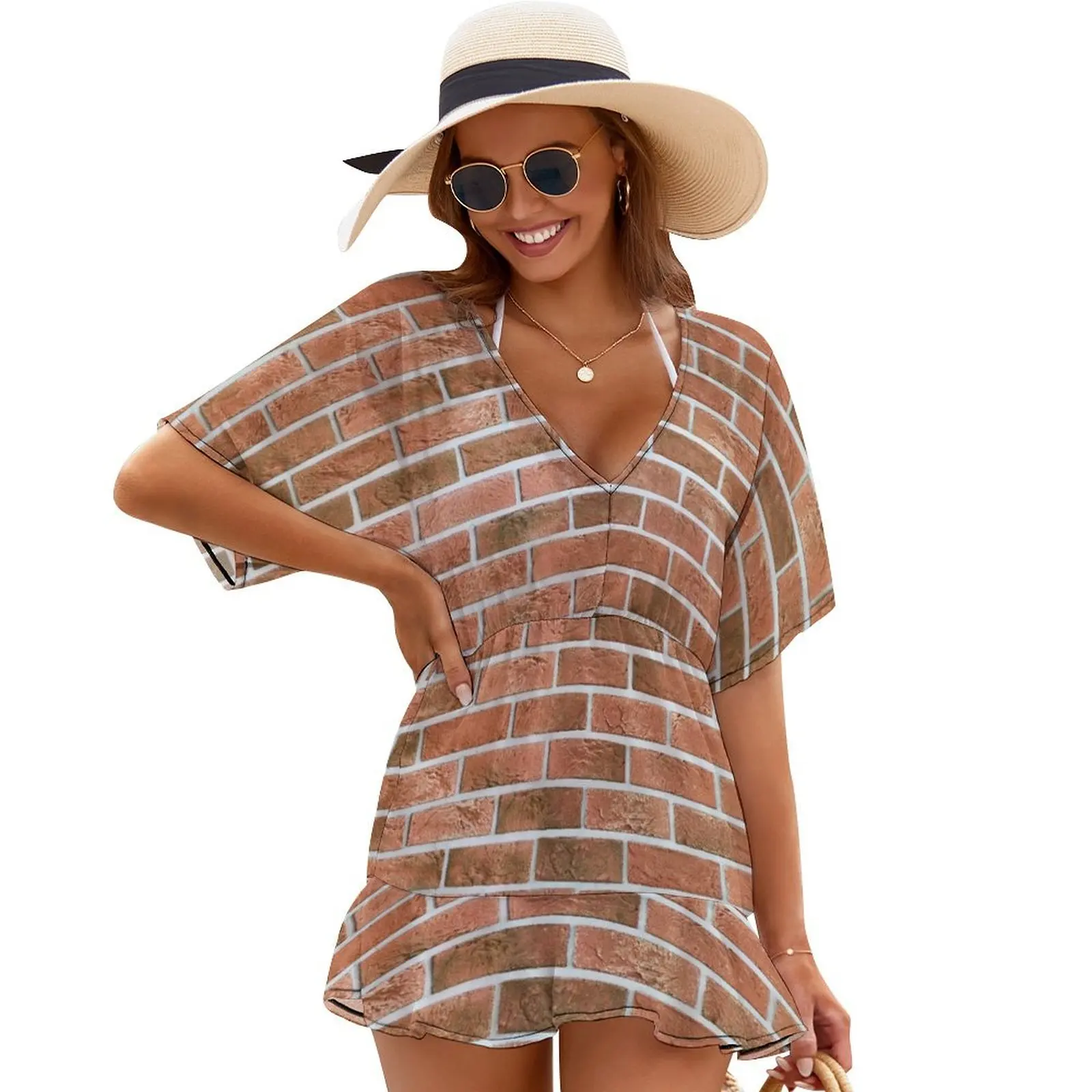 

Bricks Cover Ups dress korean style dresses for womens