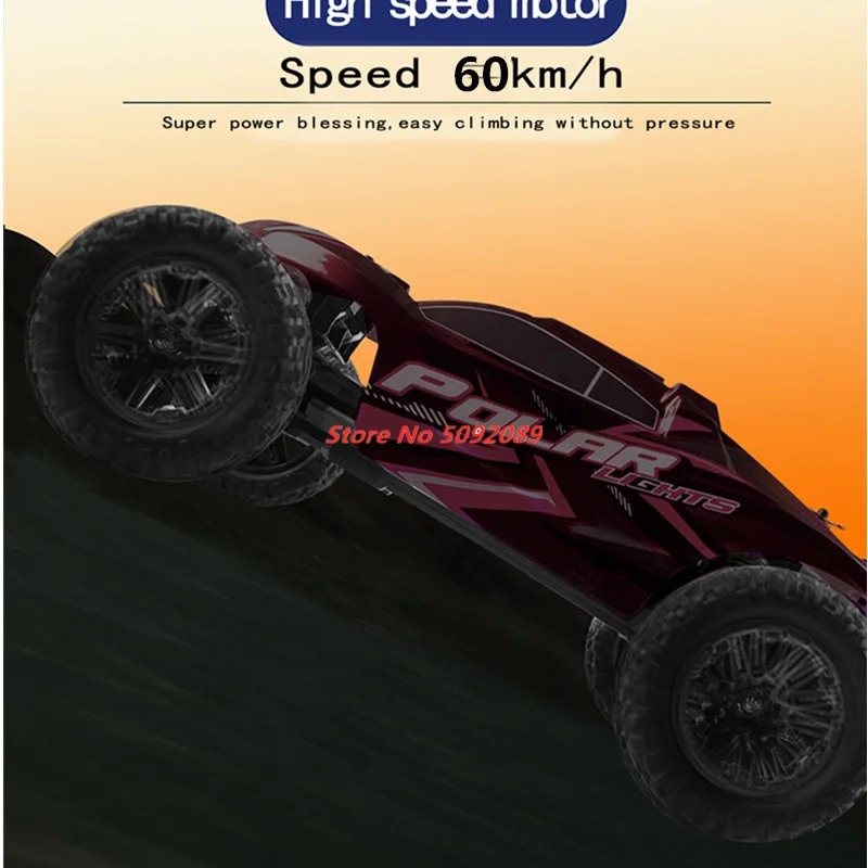 1:8 Large Size RC Car 60KM/H High-Speed RC Drift Racing Car 2.4G 4WD Super Shock Absorber RC Truck Car Toys  Model Adults Gifts 6