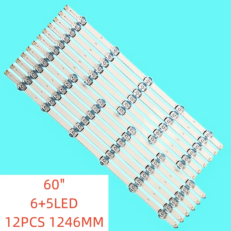 12pcs set tv led backlight bar strip 47 row2 1 rev 0 7 1 l2 type for lg 47ln5400 47in575s 47ln613s 47ln613v 47ln6130 47ln6138 12pcs LED Backlight Strip for LG DRT 3.0 60''A TYPE 60GB6580 60GB6500 60LB6300 60GB6580-CG 60GB6500-CA 60GB5620-CA 60LB6500-UP