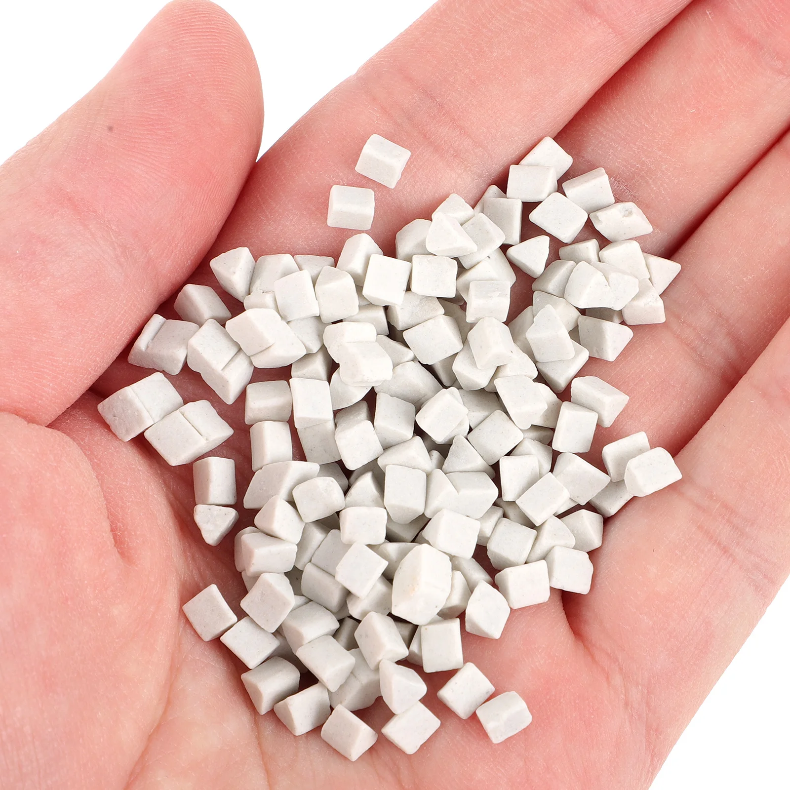 Media for Rock Tumbling Triangle Jewelry Polishing Abrasive Mosaic Tiles Crafts