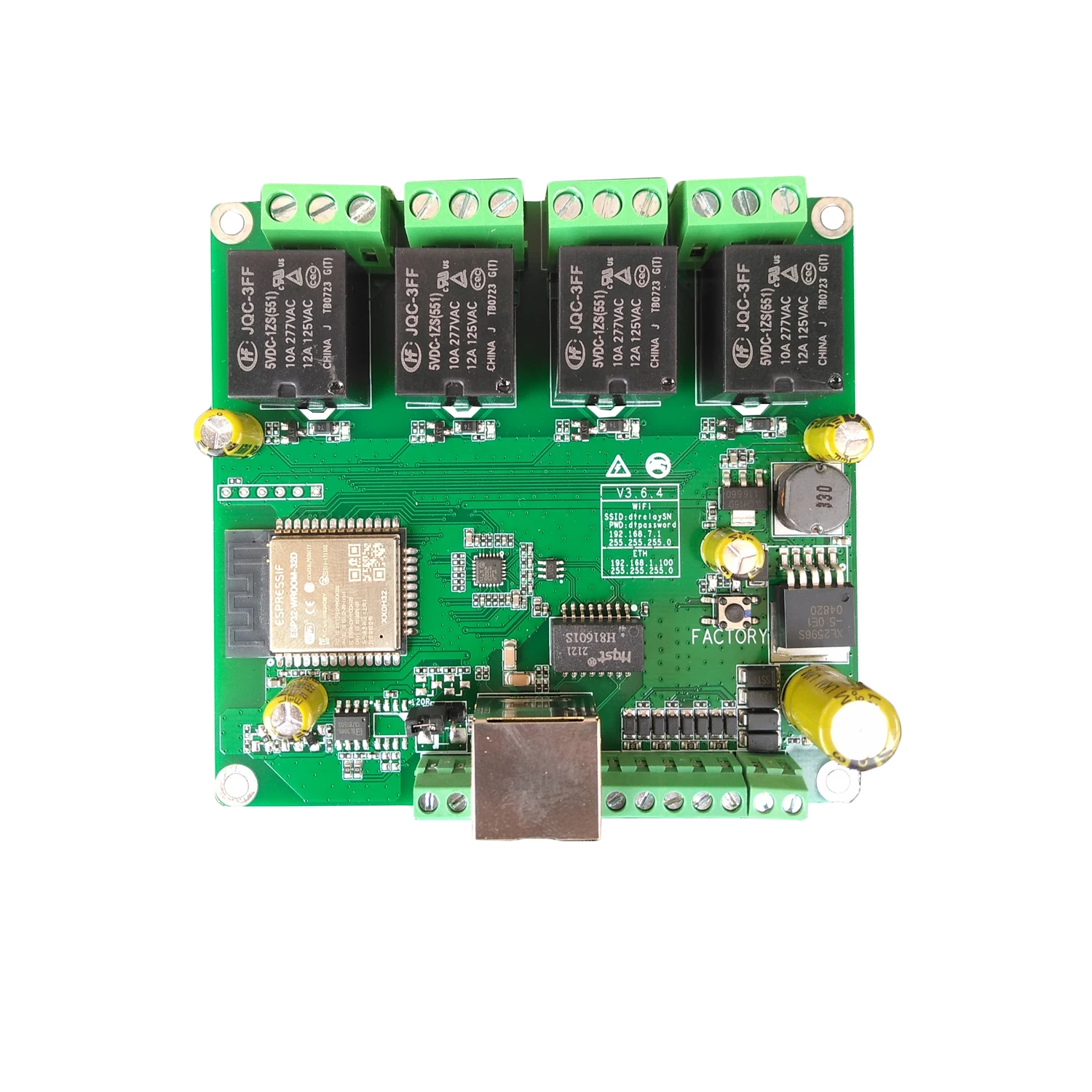Tanio DTWONDER inteligentny włącznik WiFi ESP32 Ethernet tablica przekaźnikowa domoticzem sklep