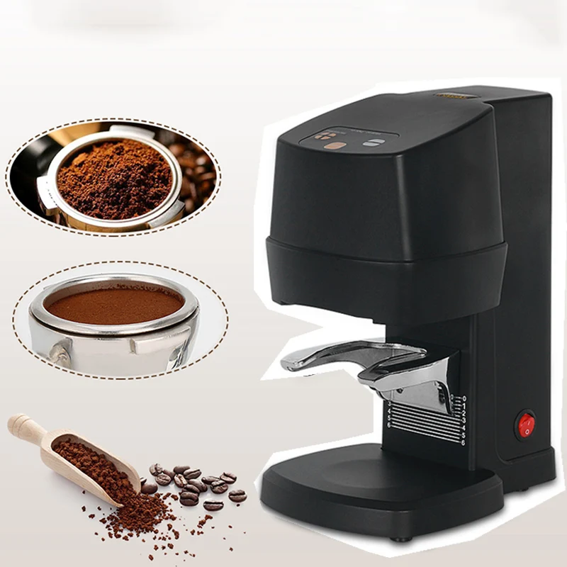 Electric Coffee Tamper Stainless Steel Automatic Bean Powder Flat Press
