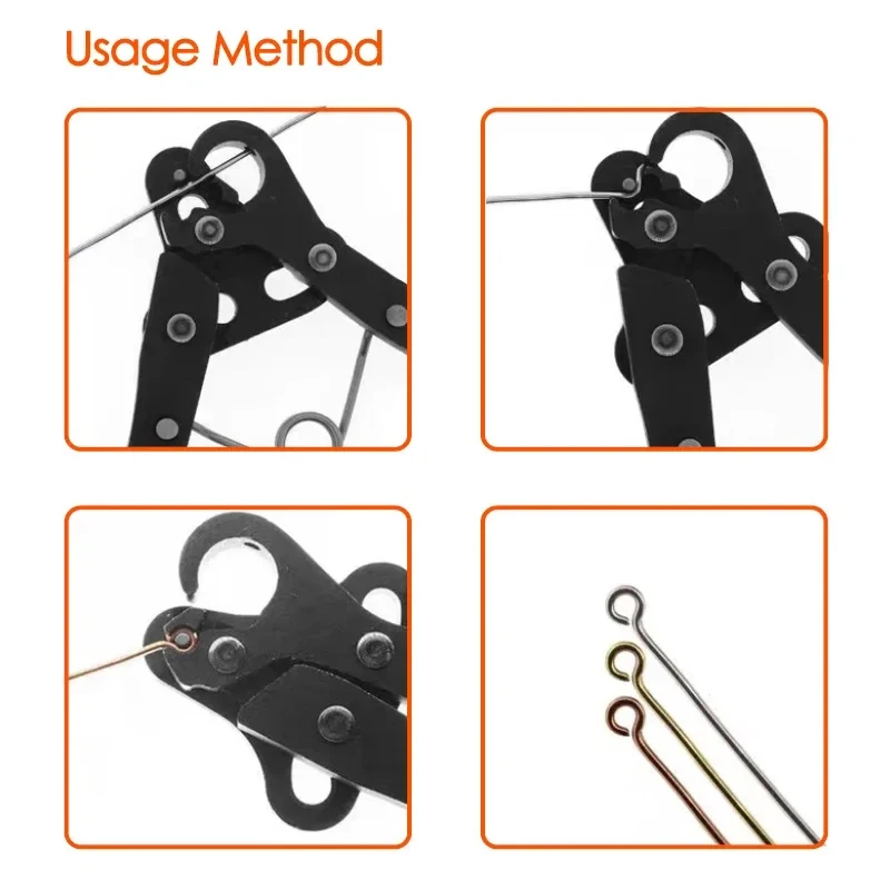 Wire Rolling Pliers 1.5/2.25/3.0mm For Wire Winding Bending Repair Jewelry Making Tool Round Nose Pliers For Wire Ring Wrapping