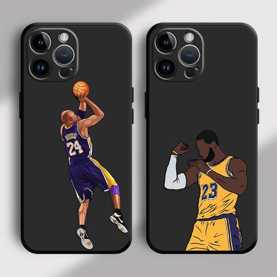 Basketball Star Sports Phone case for iPhone 16 15 14 13 12 11 Plus Pro ProMax 7 8 Plus 13 12 Mini X XR XS Max funda case