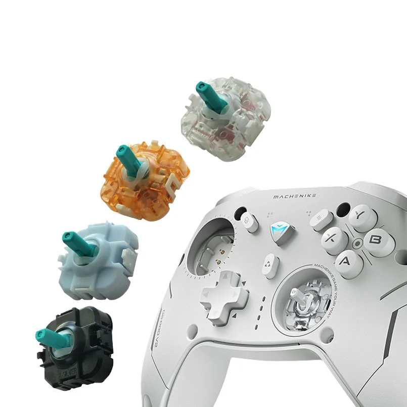 Game Joystick 2PCS TMR FOR Mechanic Hall Hot Swap Joystick JH20 Multiple Tactile Options Compatible G6Pro G5Pro V2 Game Controller