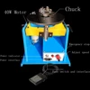 15KG Semi-Automatic Mini Rotary Welding Positioner Turntable Tilte Table 0-90º  3 Jaw Lathe Chuck 65mm 80mm 2
