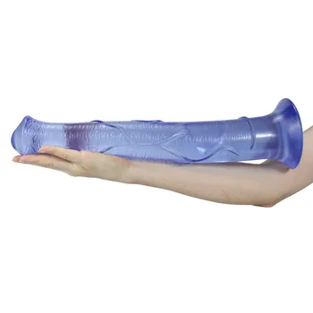 40cm Long Animal Horse Dildos For Lesbian Anal Super Big Huge  Suction Cup Strap on Penis Realistic Adults Eroticos Sex Toys 5