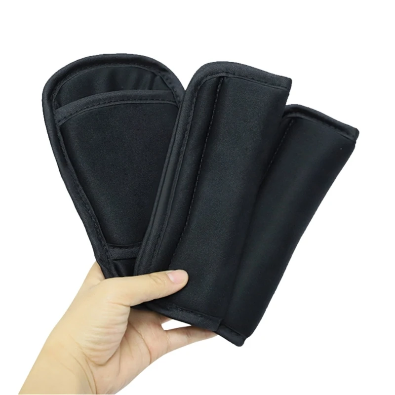 Baby Safety Car Seat Belt Pads Universal Baby Stroller Shoulder Strap Covers Soft Car Seat Belt Cushion Pram Shoulder Guard Pads