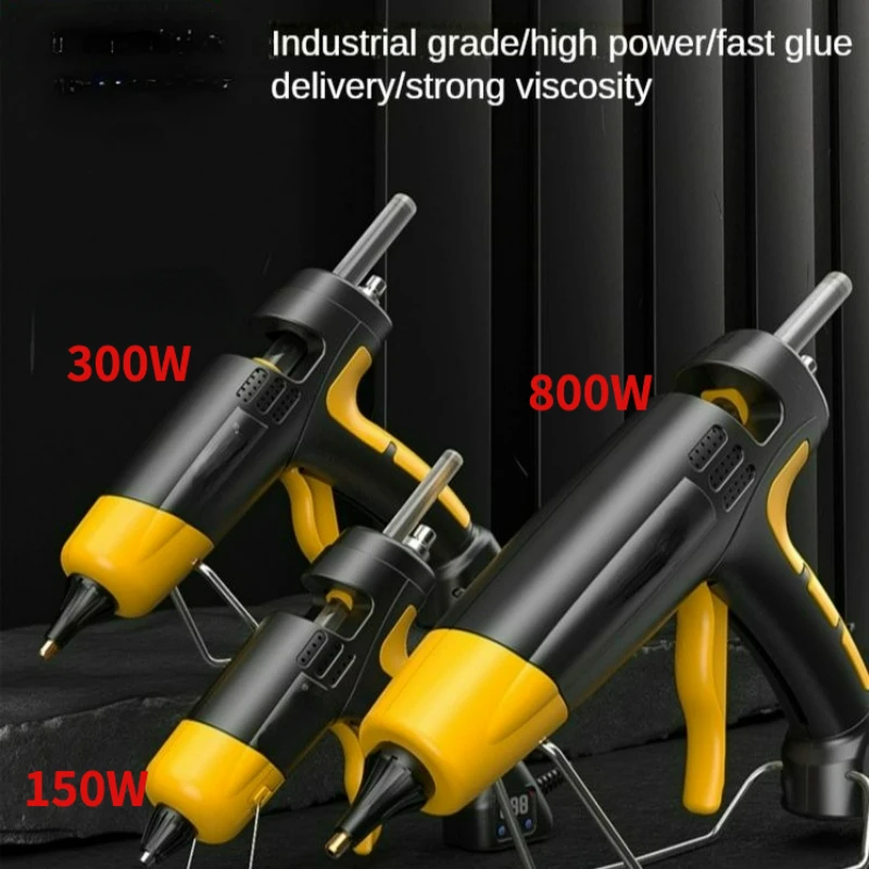 Hot Melt Glue Gun 150w/300w/800w Professional With Copper Nozzle Use 7mm/11mm Glue Sticks Plastic Repair Tools hot melt glue gun hot glue gun