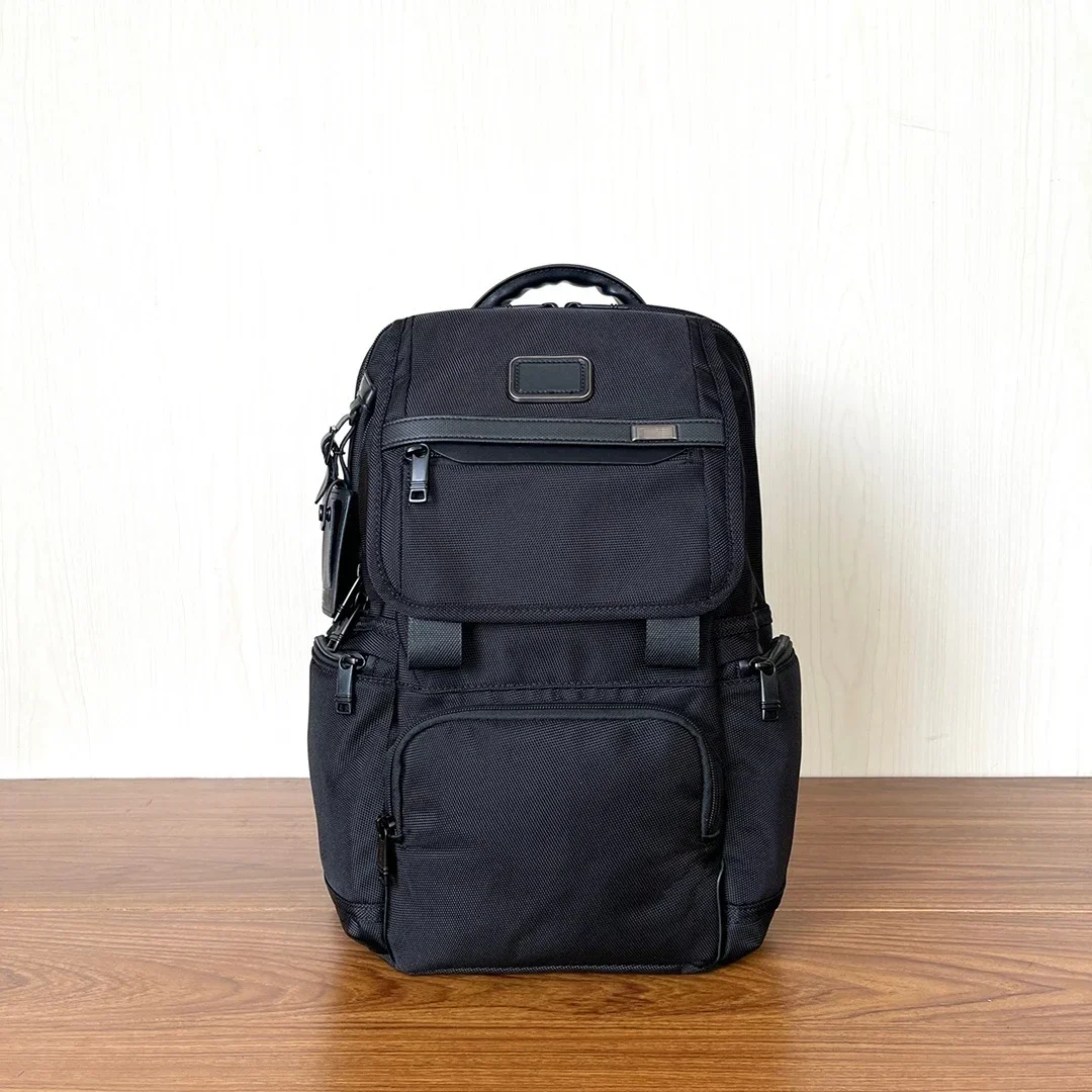 

Men's Fashion Black Backpack Ballistic Nylon Business Computer Bag Travel Bag 2603174D3