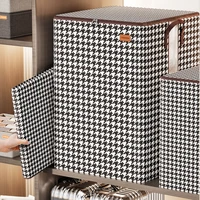 100/140/180L Household Storage Bag Waterproof Foldable Blanket Storage Bag Large Capacity with Reinforced Handle/Sturdy Zippers 2