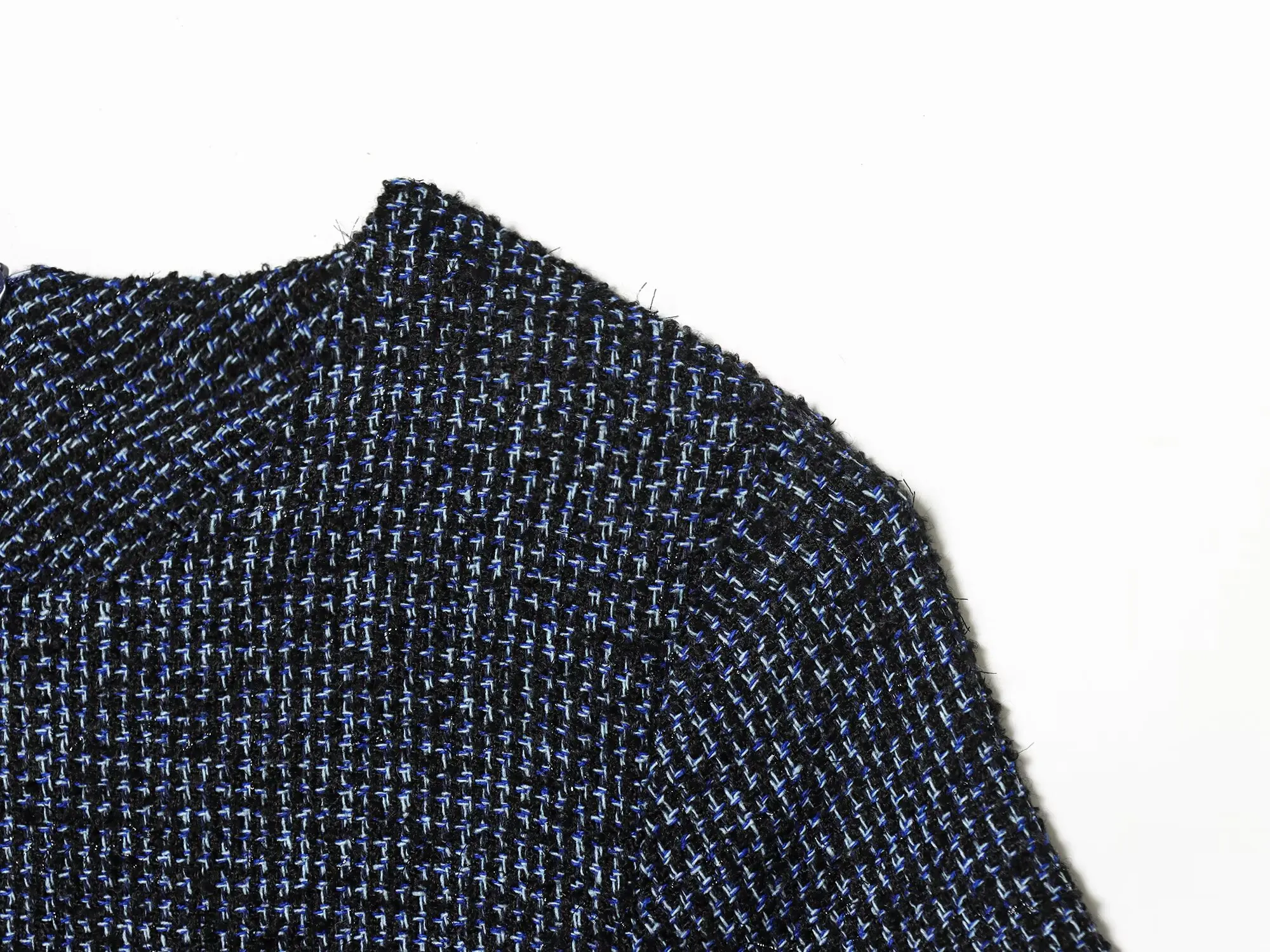 Hh Frau Frühling Mode Rundhals Kurzen Ärmeln Gürtel Strukturelle Dekoration Kleid Weibliche Casual Street Style Vielseitiges Kleid – Detail 5