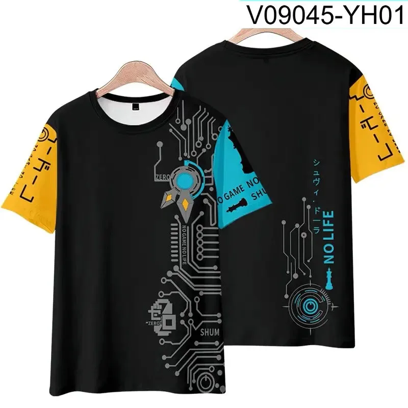 

Round neck short sleeve japanese anime streetwear, no hero in LIFE 3D printing t-shirt, summer fashion, popular, plus size