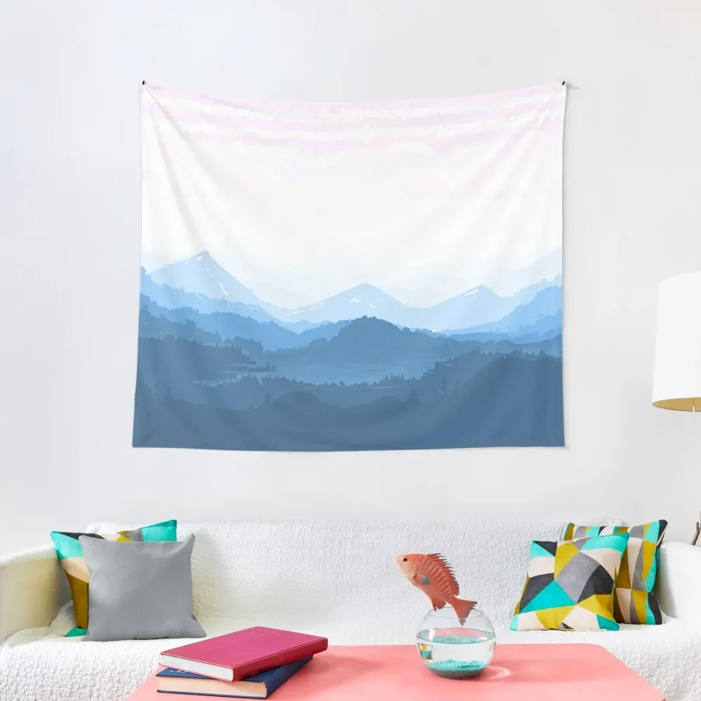 

Mountain Lake Tapestry Bedroom Deco Room Decorating Aesthetic Room Decoration Aesthetic Aesthetic Room Decor Korean Tapestry