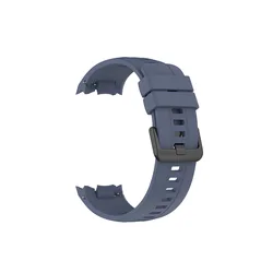 Silicone Replacement Wristband for Smart Watches - Premium Accessory Strap (Grey)