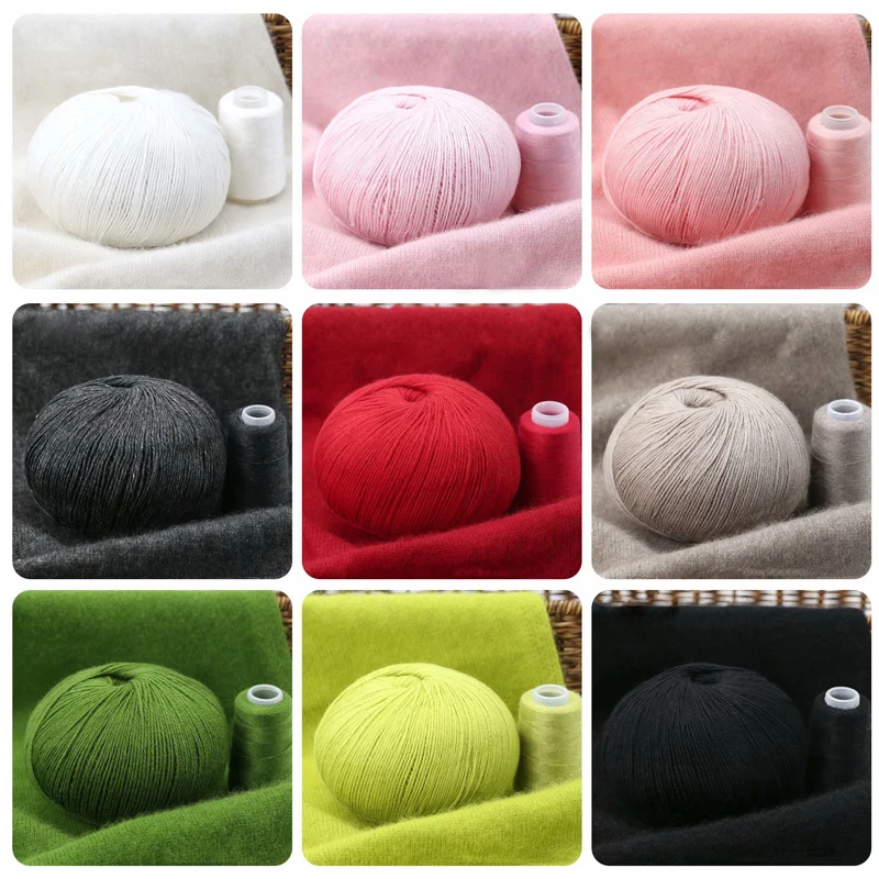 Mongolian Cashmere Yarns 50+20g/set Hand-knitted Crochet Cashmere Knitting Soft Wool Yarn Baby Hat Scarf Blanket Yarn knitting yarn,knitting wool yarn,crochet yarn,wool yarn,cashmere yarn